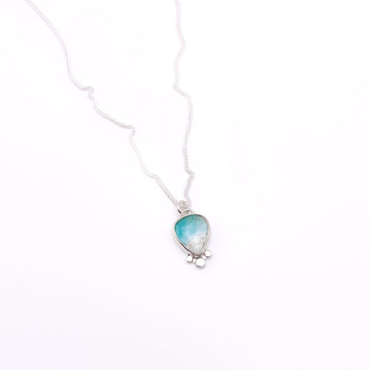 Drop in the Ocean Peruvian Opal Necklace