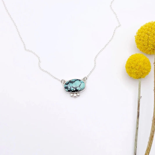 Turquoise Connector Necklace